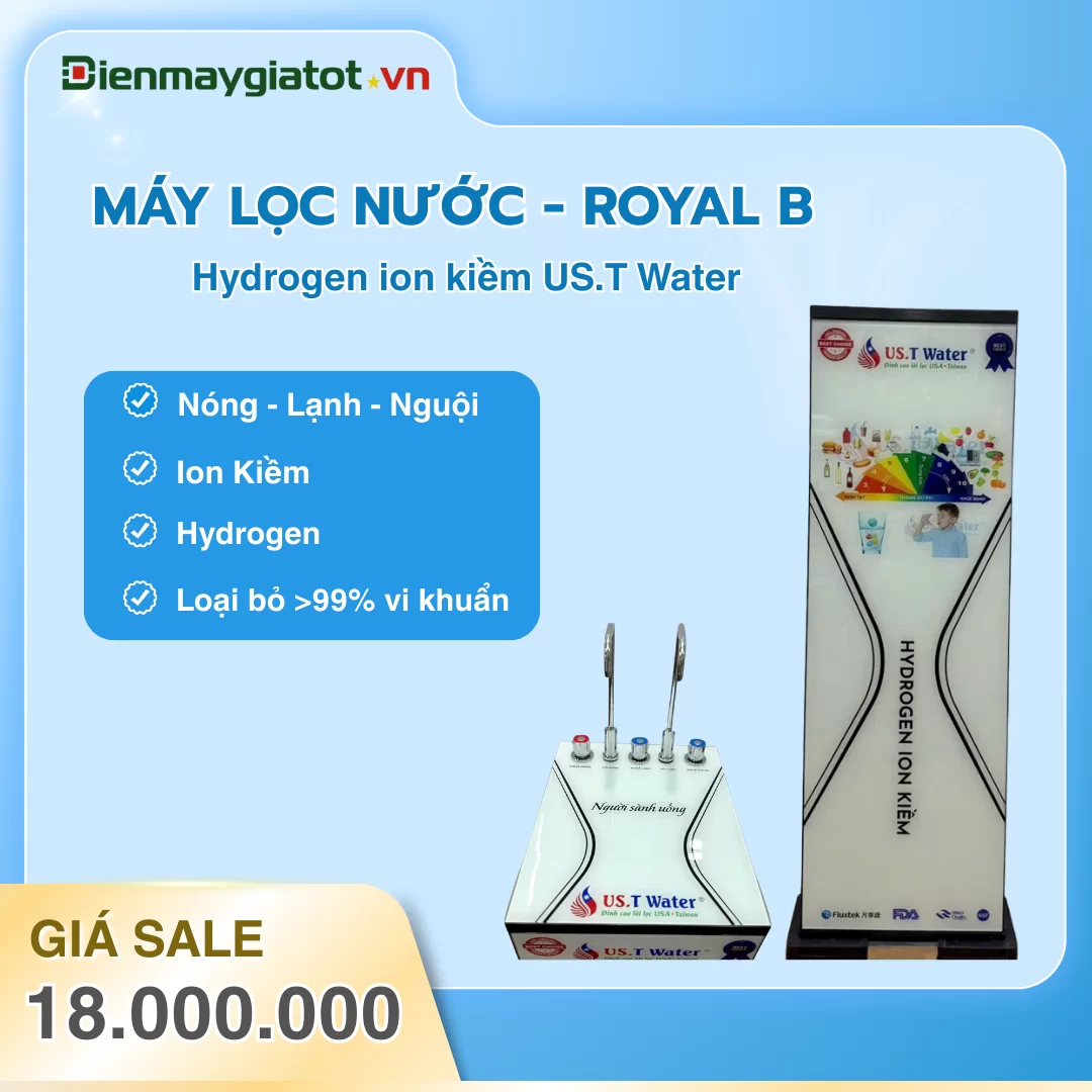 Máy lọc nước Hydrogen Kiềm Royal B