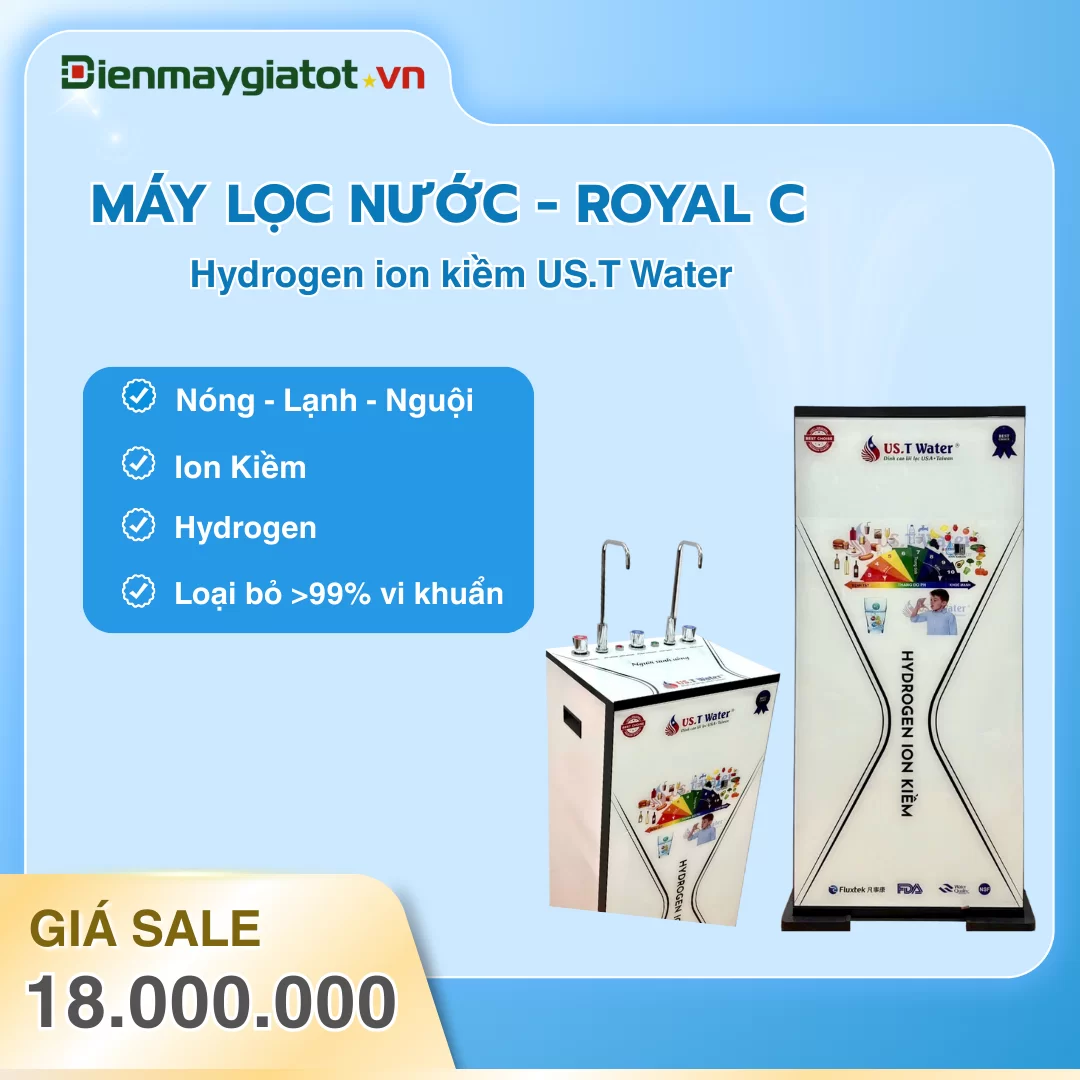 Máy lọc nước Hydrogen Kiềm Royal C