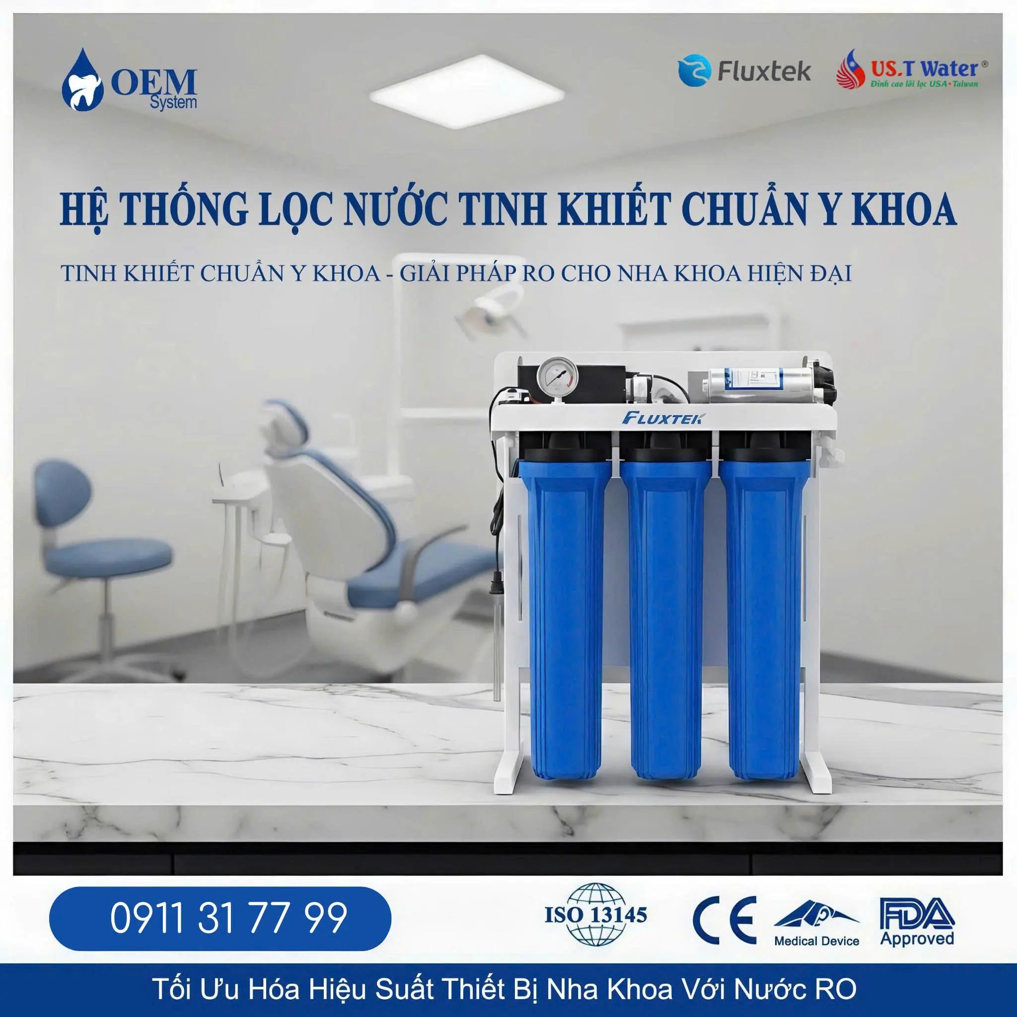 Máy Lọc Nước Tinh Khiết Flutek