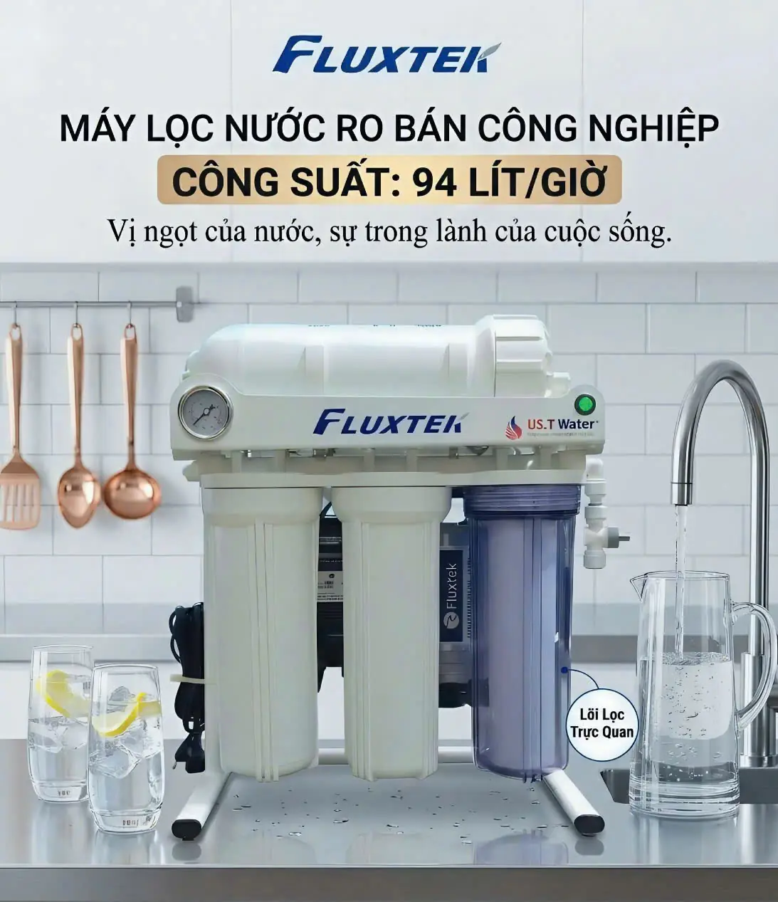 Máy Lọc Nước RO Flutek